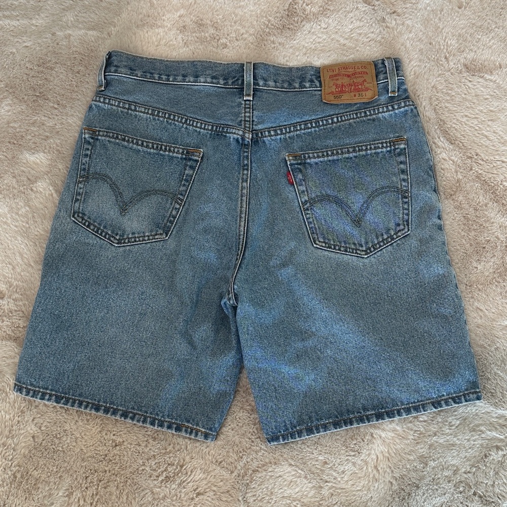 Levi's 550 Men's Classic Blue Jean Shorts